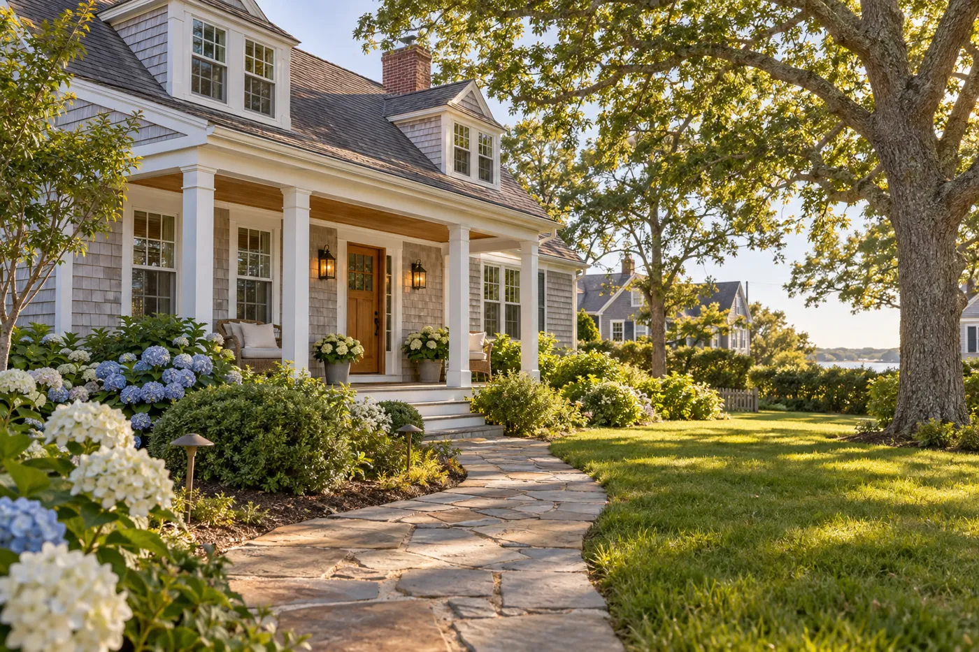 Illustrative Cape Cod home in the East Harwich and Lower Cape service area