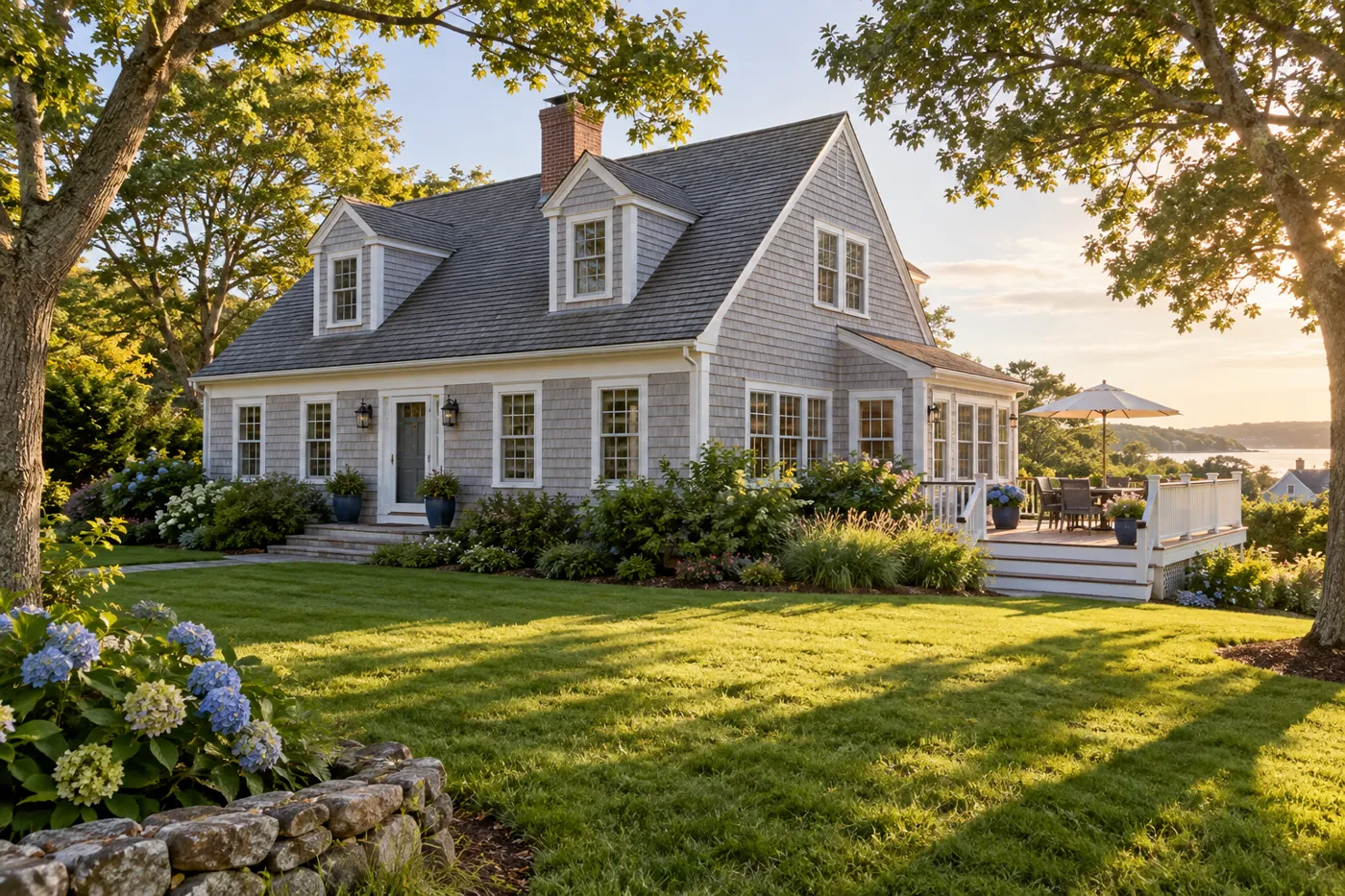 Illustrative traditional home in the Upper Cape service area